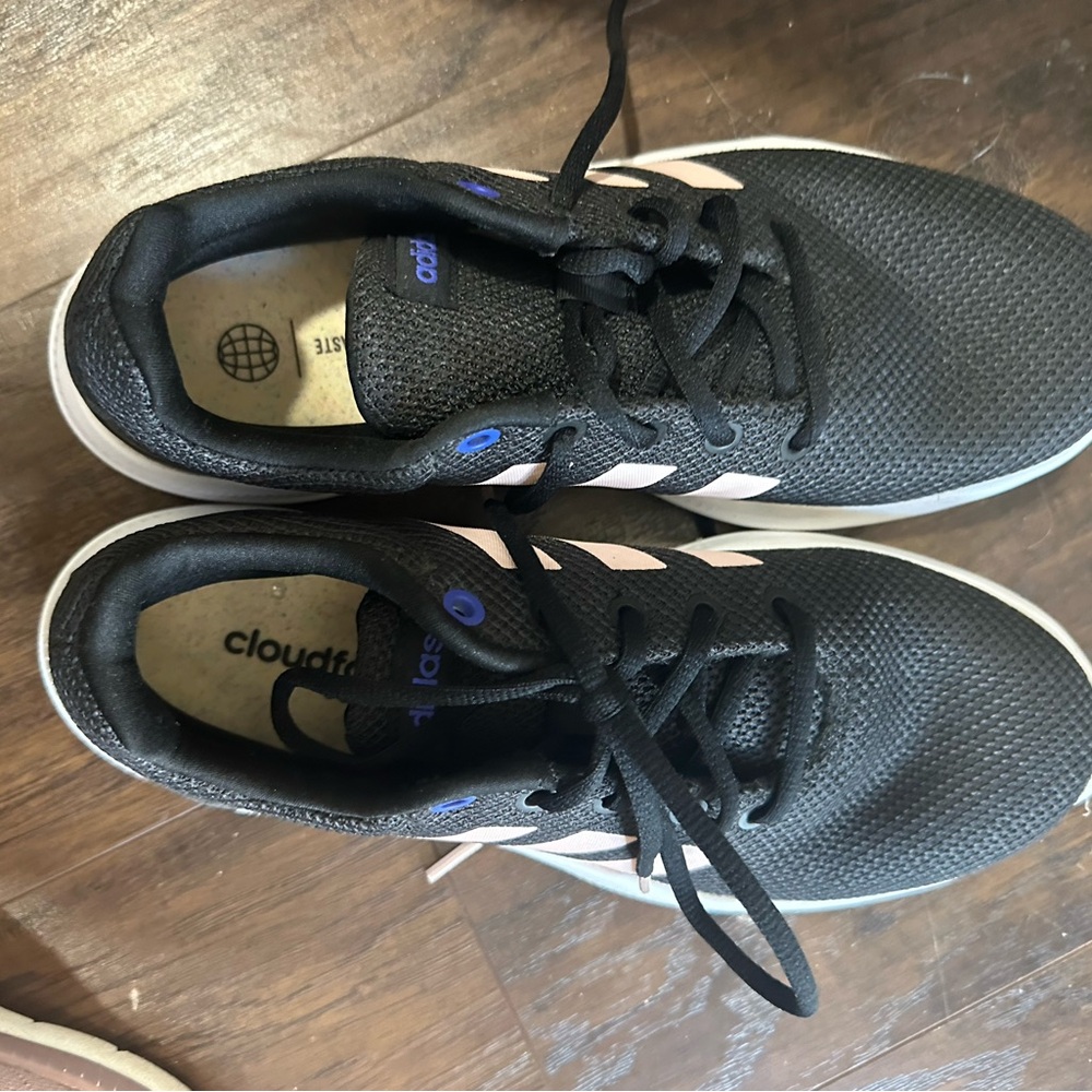 Adidas Cloudfoam Black Sneakers